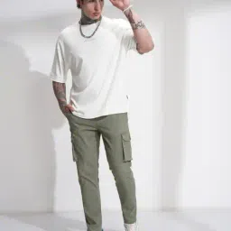 highlander Men Relaxed Fit Flat-Front Cargo Pants image 5