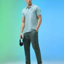 technosport Men Fitted Track Pants with Flap Pockets  image 5