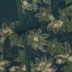 soch Women Floral Print Unstitched Dress Material image 5