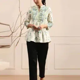 acai Women Floral Print A-Line Tunic image 5