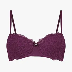 hunkemoller Women Lace Marine Padded Underwired Bra image 5
