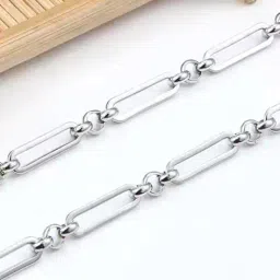 fashion frill Men Silver Chain image 5