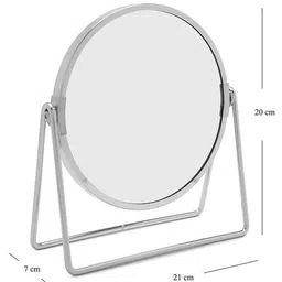 pure home and living Double Sided Metal Vanity Mirror image 5