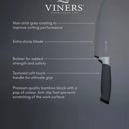 viners Pack of 6 Stainless Steel Knives  image 5