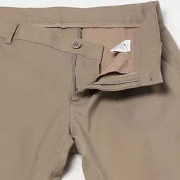 john players Men Slim Fit Flat-Front Trousers image 5