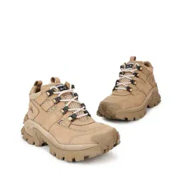 woodland Men Lace-Up Ankle-Length Boots image 5