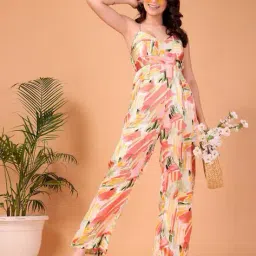 cukoo Women Casual Printed Jumpsuit image 5