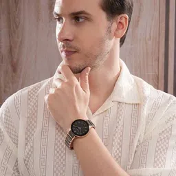 pierre cardin Analogue Wrist Watch with Stainless Steel Straps-CF.1020.CR image 5