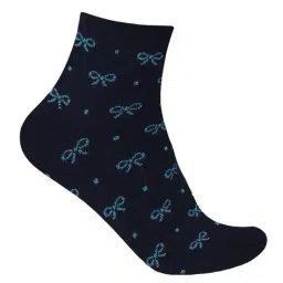 bodycare Women Pack of 3 Graphic Design Ankle-Length Socks image 5