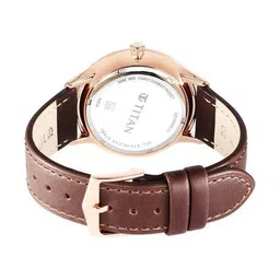 titan Men Water-Resistant Analogue Watch-NT90145WL01 image 5