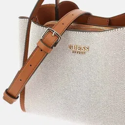 guess Nicolette Small Girlfriend Satchel image 5