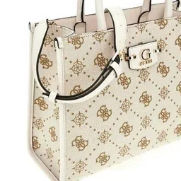 guess Logo Print Neda Tote Bag image 5