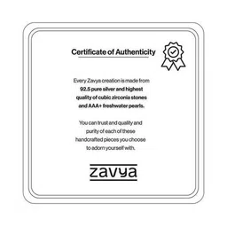 zavya Sterling Silver Radiant Charms Beaded Anklets image 5