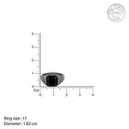 giva Men Sterling Silver Band Ring image 5