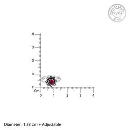giva Women Sterling Silver Toe Rings image 5