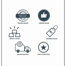 vanbelle Women Sterling Silver Greek Key Hoop Earrings image 5