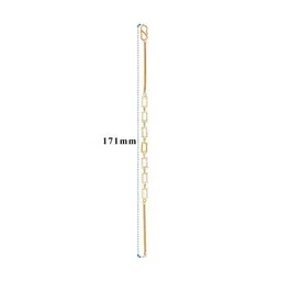 bhima jewels 22Kt Yellow Gold Chain Link Bracelet image 5