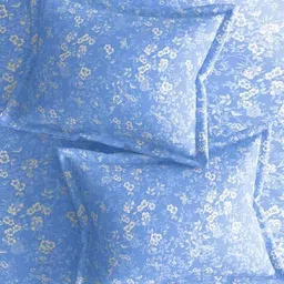 portico Floral Print Super King Size Bedsheet with 2 Pillow Covers image 5
