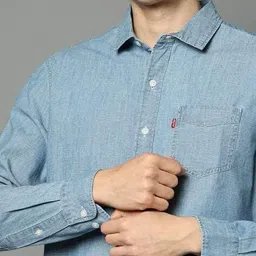 levi's Men Slim Fit Shirt with Patch Pocket image 5