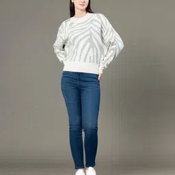 red tape Women Pullover with Full Sleeves & Ribbed Hem image 5