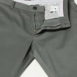 netplay Men Tapered Fit Flat-Front Chinos image 5