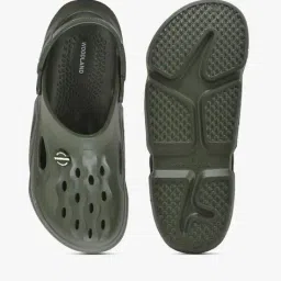 woodland Men Perforated Slingback Clogs image 5