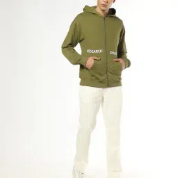 buda jeans co Typographic Print Oversized Hoodie image 5