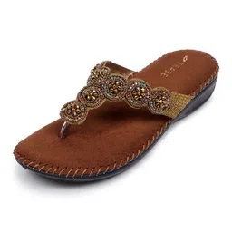 trase Women Embellished Open-Toe Thong-Strap Sandals image 5