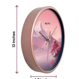 olive tree Round Shaped Analog Wall Clock image 5