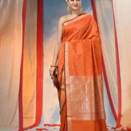 indie picks TraditIonal Kanjeevaram Artsilk Sare image 5