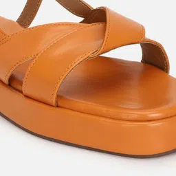 allen solly Women Square-Toe Slingback Sandals image 5