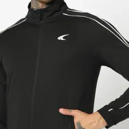 performax Men Regular Fit Training Elsto Track Jacket image 5