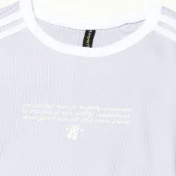 teamspirit Women Typographic Print Fitted Crew-Neck T-Shirt image 5