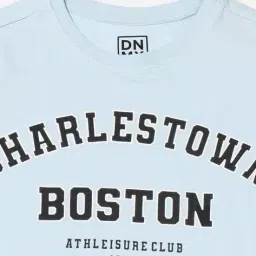 dnmx Women Typographic Print Regular Fit Round-Neck T-Shirt image 5