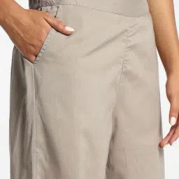 svrnaa by azorte Women Pants with Laced Hem image 5