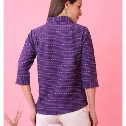 paralians Women Regular Fit Spread-Collar Shirt image 5