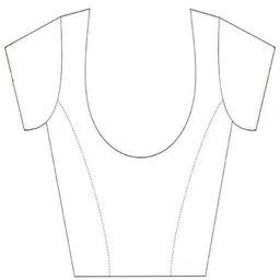 juhi collection Women Saree with Contrast Zari Border image 5