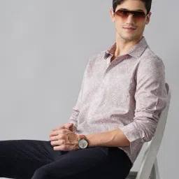 british club Men Printed Slim Fit Shirt image 5