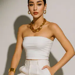 buda jeans co Women Regular Fit Top with Off Shoulder image 5