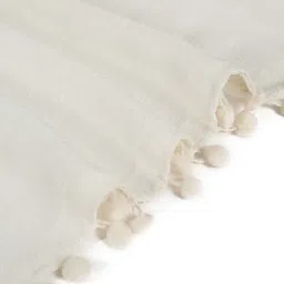 hosta homes Sheer Window Curtain with Pom-Pom image 5