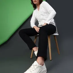 v-mart Women Self-Design Cardigan image 5