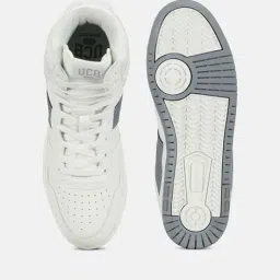 united colors of benetton Men Mid-Top Lace-Up Shoes image 5