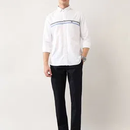 arrow sports Men Striped Slim Fit Shirt image 5