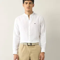 arrow sports Men Slim Fit Cotton Shirt image 5