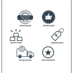 arte Sterling Silver Handcrafted Kempu-Studded Nose Pin image 4