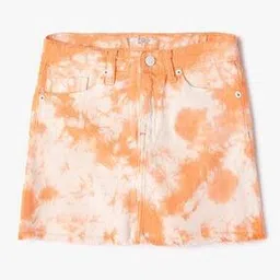 pepe jeans Tie & Dye Denim Skirt-picture-10