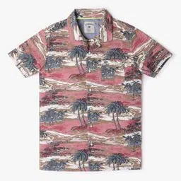 Printed Cotton Shirt-image-44