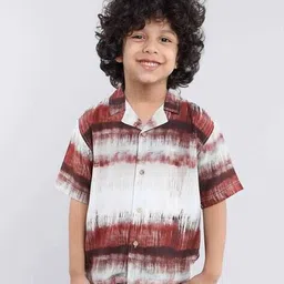 taffykids Boys Tie & Dye Oversized Fit Shirt image 1