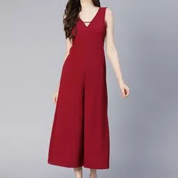 oxolloxo Women V-Neck Jumpsuit-picture-47