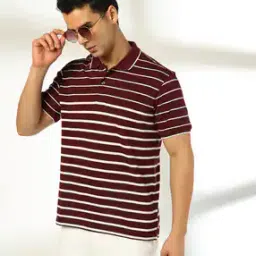 netplay Men Striped Slim Fit Polo T-Shirt-picture-22